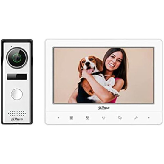 Interphone - DAHUA - DHI-KTA02 - Moniteur intérieur 7 - Filaire - Caméra de sécurité