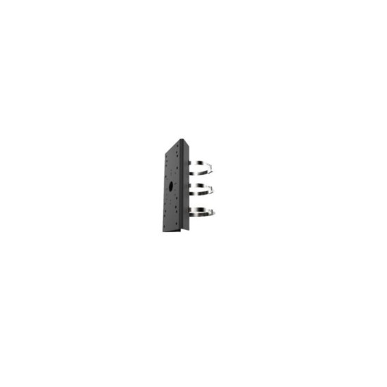 HIKVISION Support caméra sur poteau - Acier - Charge max 10Kg - DS-1275ZJ-SUS(Black) Noir