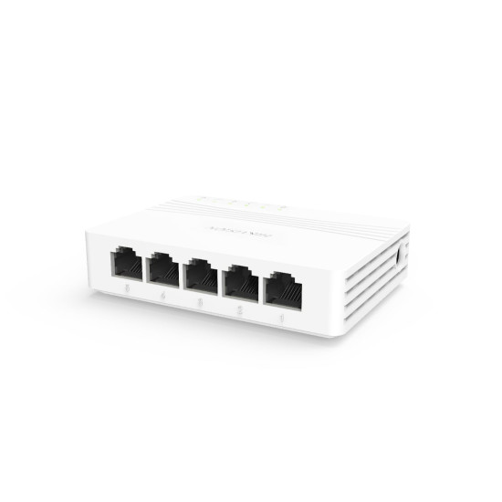 Hikvision DS-3E0508D-E commutateur réseau Gigabit Ethernet (10/100/1000) Blanc - Neuf
