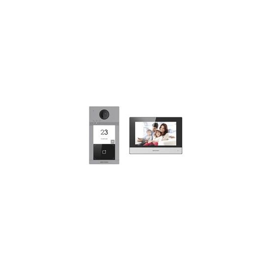 Caméra de Surveillance DS-KIS604-S 104-928K1 Sans Fil Wi-Fi Vision Nocturne Réduction du Bruit Détection de Mouvement Gris