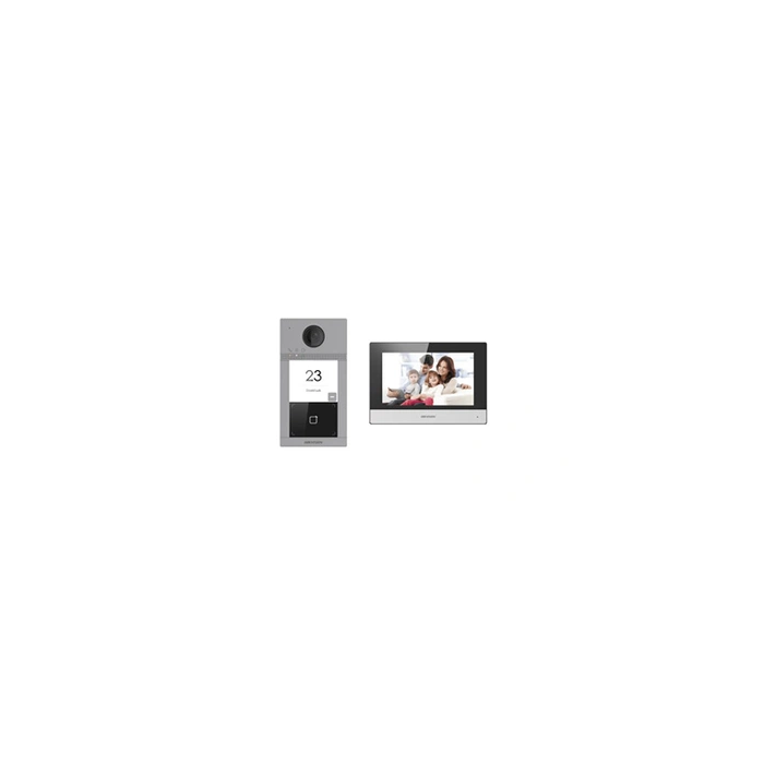 Caméra de Surveillance DS-KIS604-S 104-928K1 Sans Fil Wi-Fi Vision Nocturne Réduction du Bruit Détection de Mouvement Gris