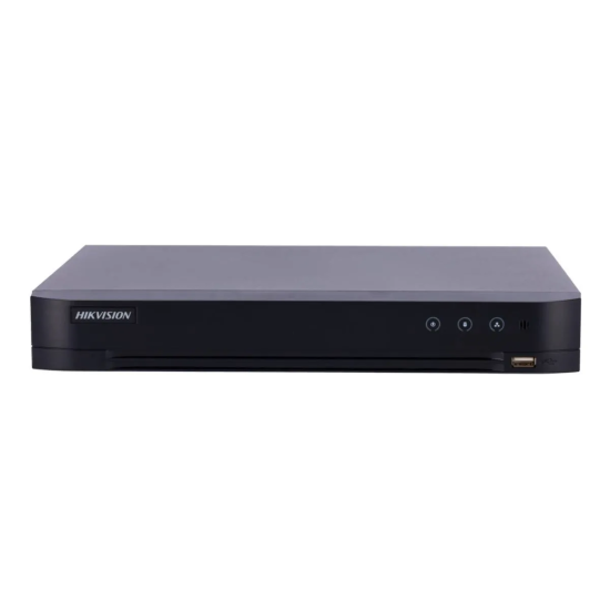 Enregistreur DVR Hikvision AcuSense 8 Canaux 4K Noir - iDS-7208HUHI-M1/FA/A(EU)/8A+ALM8/4