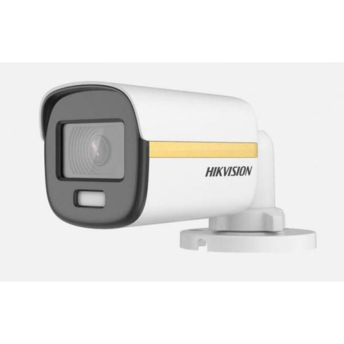 Hikvision - Mini Bullet Camera Colorvu 2mp 3.6mm Ds-2ce10df3t-f 300512765