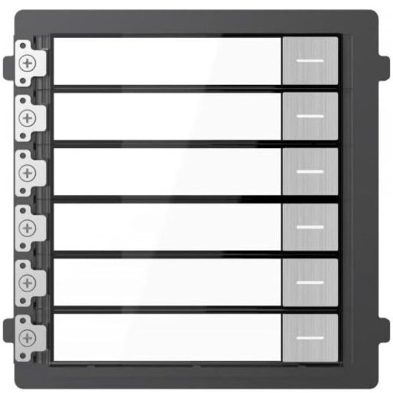 Hikvision - 305302236 - Inox, 6 Appel, 6 Plaque Signaletique, Blacklight