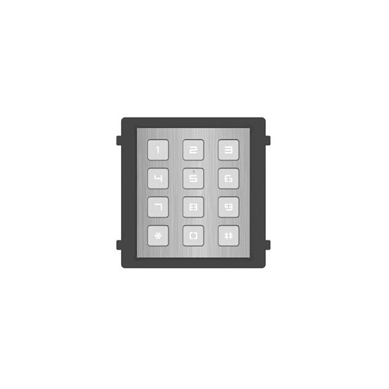 Module clavier de rue DS-KD-KP/S en acier inoxydable