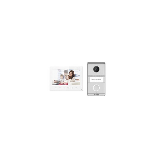 Kit interphone analogique avec 2 fichiers - DS-KIS101-P