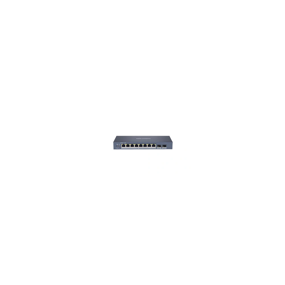 Smart Managed Series DS-3E1510P-SI - Commutateur - intelligent - 8 x 10/100/1000 (PoE+) + 2 x Gigabit SFP (liaison montante) - d