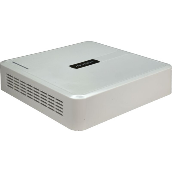 Enregistreur NVR pour caméra IP - 8 CH vidéo - Résolution maximale 6.0 Mpx / Compression H.265+ - Bande passante 60 Mbps - Sorti