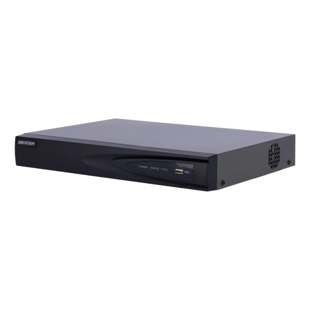 Enregistreur NVR Hikvision 8 Canaux 4K PoE Noir - DS-7608NI-K1/8P(C)/Alarm