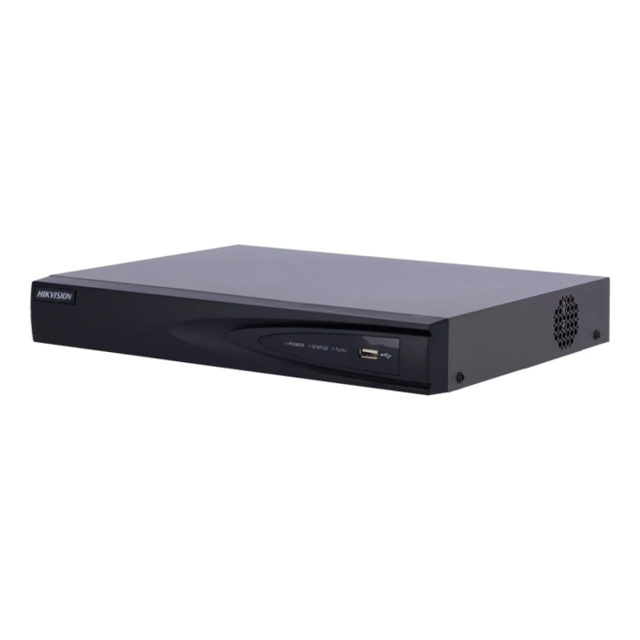 Enregistreur NVR Hikvision 8 Canaux 4K PoE Noir - DS-7608NI-K1/8P(C)/Alarm