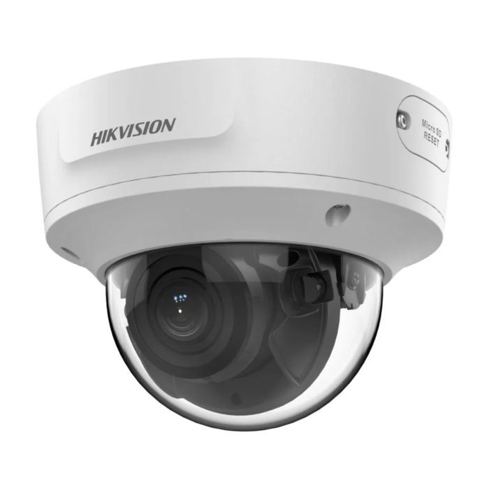 Caméra de Sécurité IP Hikvision Pro Dôme PoE 6MP 2.8-12mm Extérieure IP67 - DS-2CD2763G2-IZS(2.8-12mm)