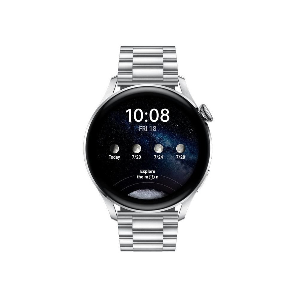 HUAWEI Watch 3 - Edition Elite Argent - Montre connectée
