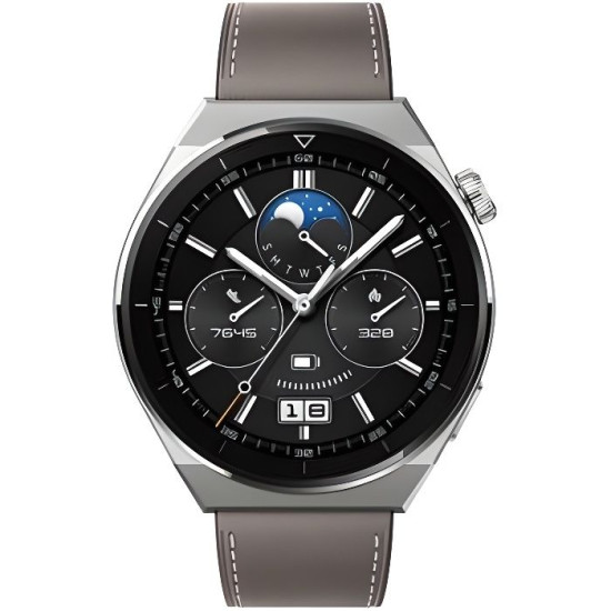 Montre connectée - HUAWEI - GT 3 Pro - 46mm - Classic - Marron