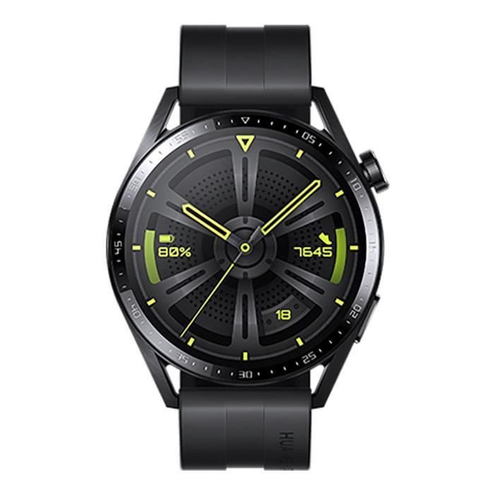 Montre connectée - HUAWEI - WATCH GT3 46MM ACTIVE - Noir - 14 jours dautonomie - Sportif
