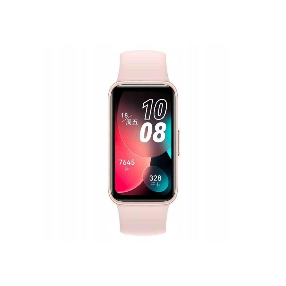 Smartwatch - Huawei - Band 8 - Rose - Écran AMOLED - Autonomie 14 jours