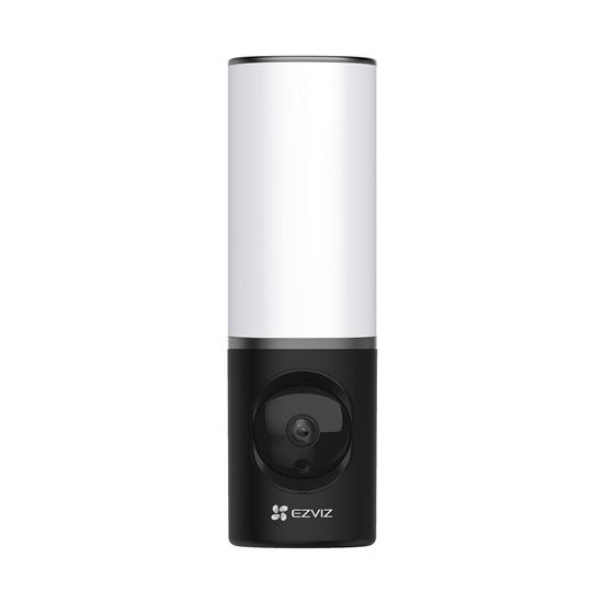 Caméra de sécurité extérieure intelligente avec projecteur Ezviz LC 3 Noir et blanc