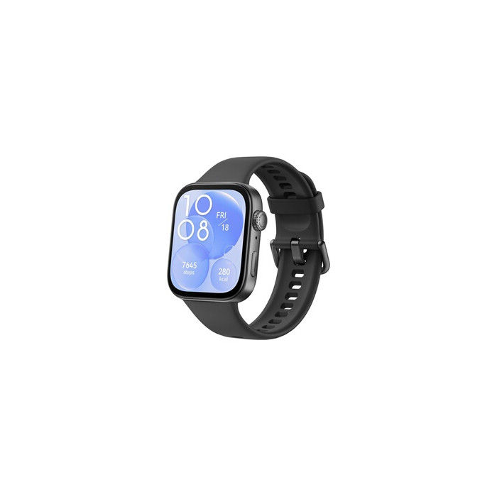 Montre Connectée - Watch FIT 4, 100+ Sports, GPS, iOS/Android, 10J Autonomie, Noir