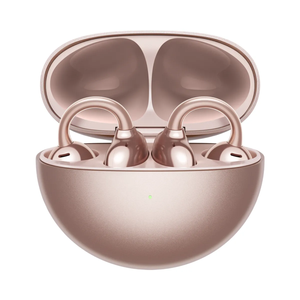 Huawei FreeClip Casque True Wireless Stereo (TWS) Crochets auriculaires Appels/Musique USB Type-C Bluetooth Or rose