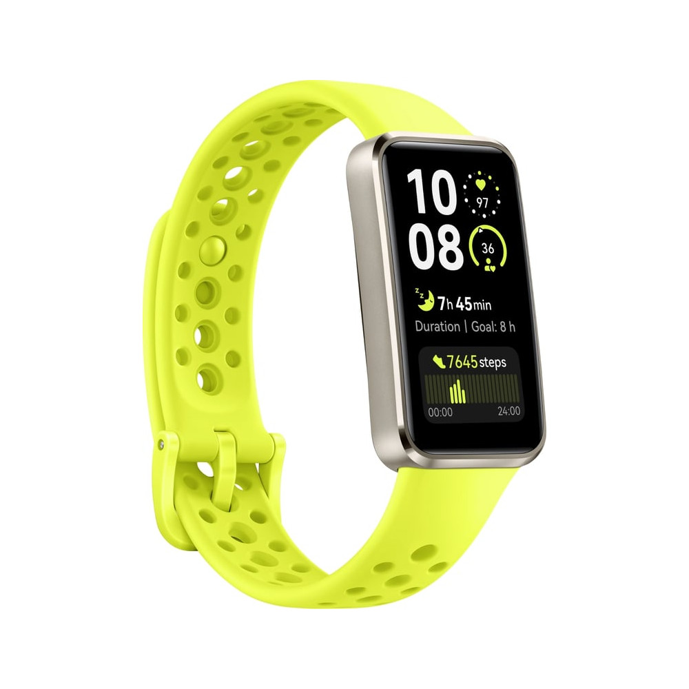 Band 10 AMOLED Bracelet connecté, Vert - Neuf