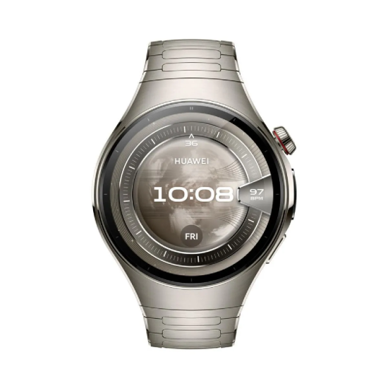 Montre connectée Huawei Watch 5 46 mm Bluetooth Titane avec bracelet en titane