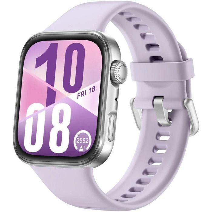 Montre connectée - HUAWEI - Watch Fit 4 - Violet - Affichage numérique - Suivi dactivité