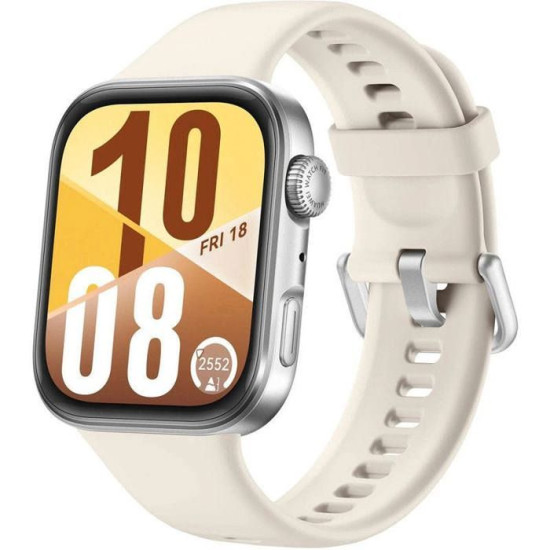 Montre - HUAWEI - Watch Fit 4 - Blanc - Affichage numérique - Capteur de fréquence cardiaque
