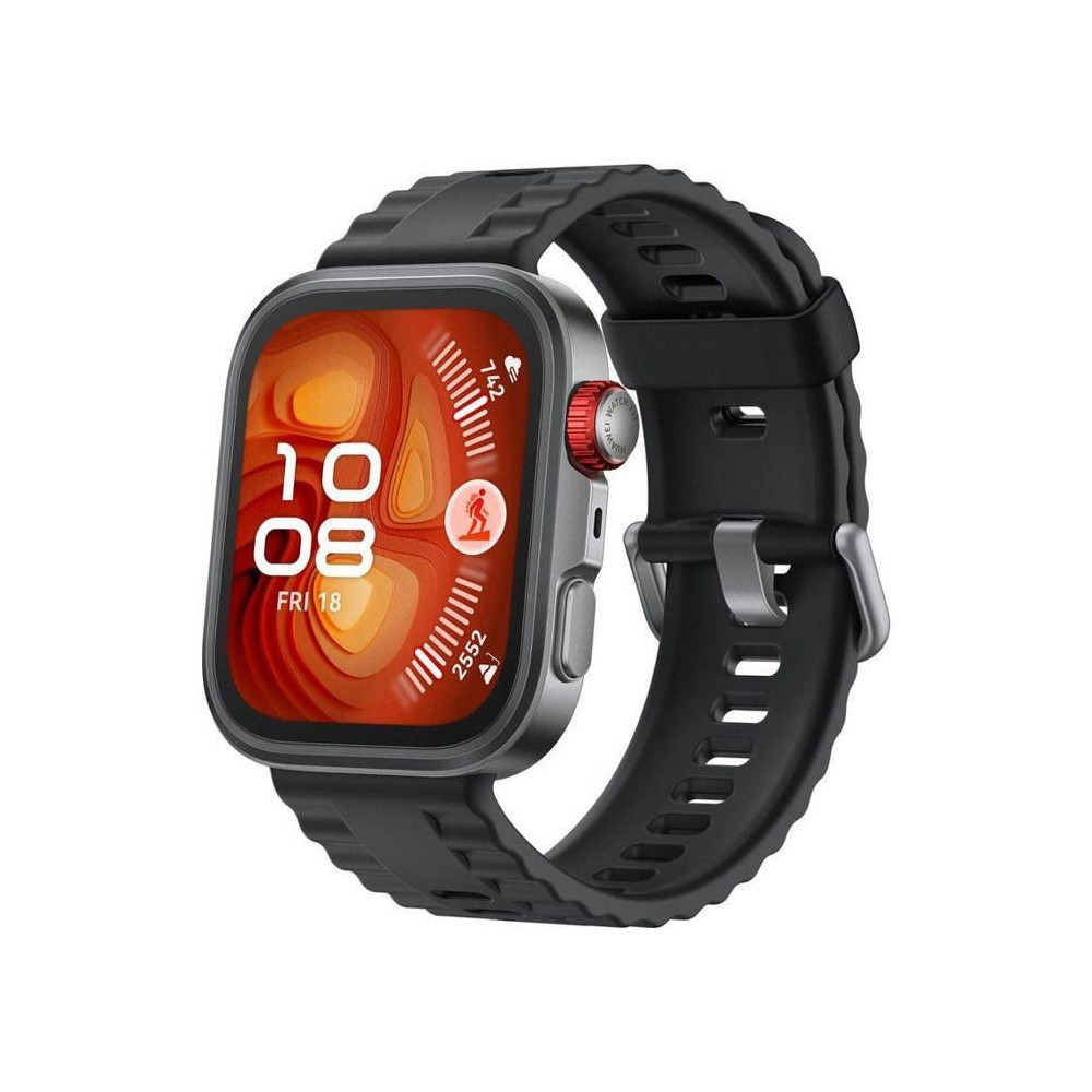 Montre - HUAWEI - Watch Fit 4 Pro - Noire - Autonomie longue durée - Objet connecté