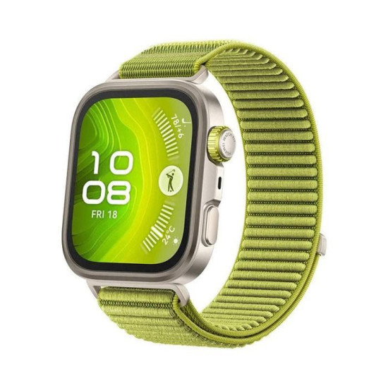 Montre connectée - HUAWEI - Watch Fit 4 Pro - Écran tactile - Vert - Fonctionnalités avancées