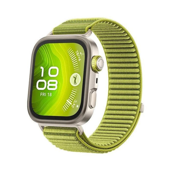 Montre connectée - HUAWEI - Watch Fit 4 Pro - Écran tactile - Vert - Fonctionnalités avancées