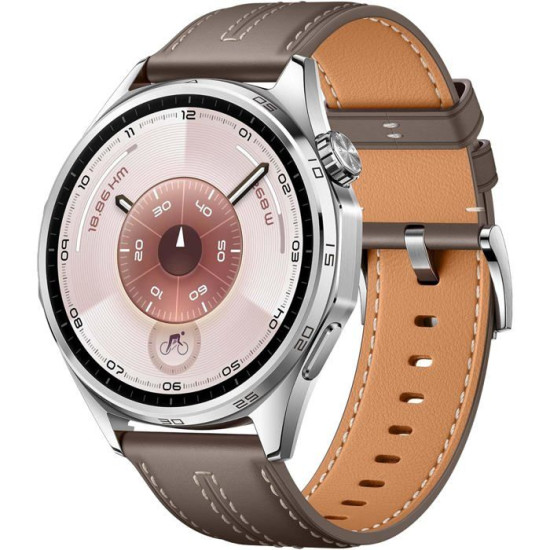 Montre Connectée HUAWEI Watch GT 6 GPS 46mm Écran AMOLED Autonomie 21 Jours