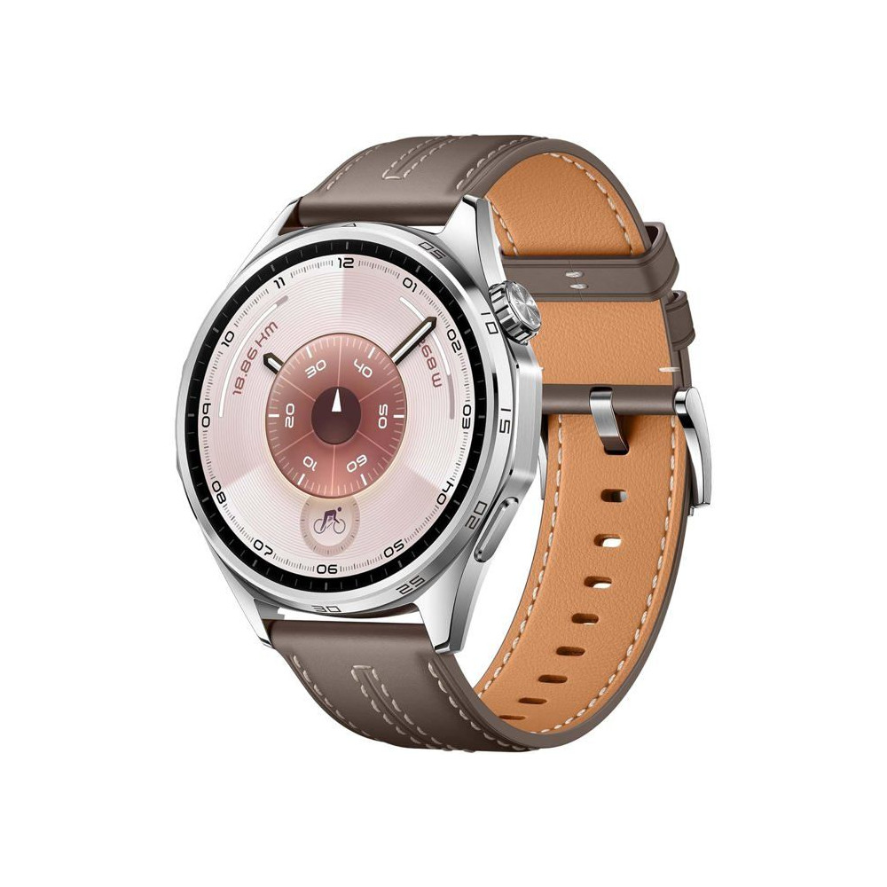 Montre Connectée HUAWEI Watch GT 6 GPS 46mm Écran AMOLED Autonomie 21 Jours