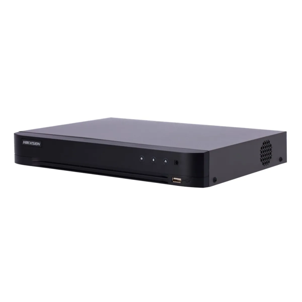 Enregistreur DVR Hikvision Pro 4 Canaux 4K Noir - IDS-7204HUHI-M1/XT
