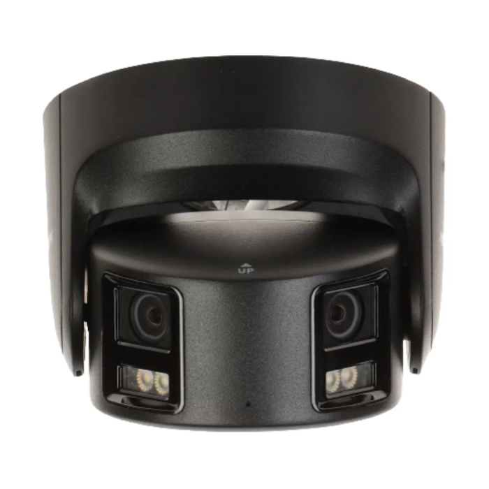 Hikvision - Câmara panorâmica IP Turret da gama PRO - Resolução 8 Megapixel   PoE   ColorVu - 4 mm   Microfone   Sirene e flash