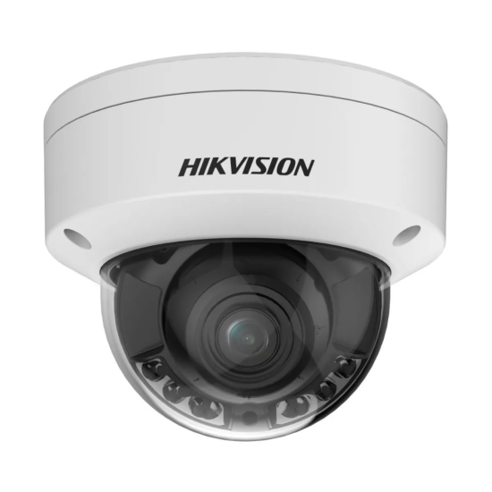 Caméra de Sécurité IP Hikvision Pro Dôme ColorVu PoE 4MP 2.8~12mm Extérieure IP67 - DS-2CD2747G2HT-LIZS(2.8-12mm)(eF)