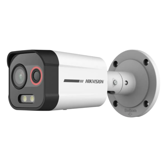 Caméra de Sécurité IP Hikvision HeatPro Bullet PoE 4MP 1.35~4mm Extérieur IP67 - DS-2TD2608-1/QA