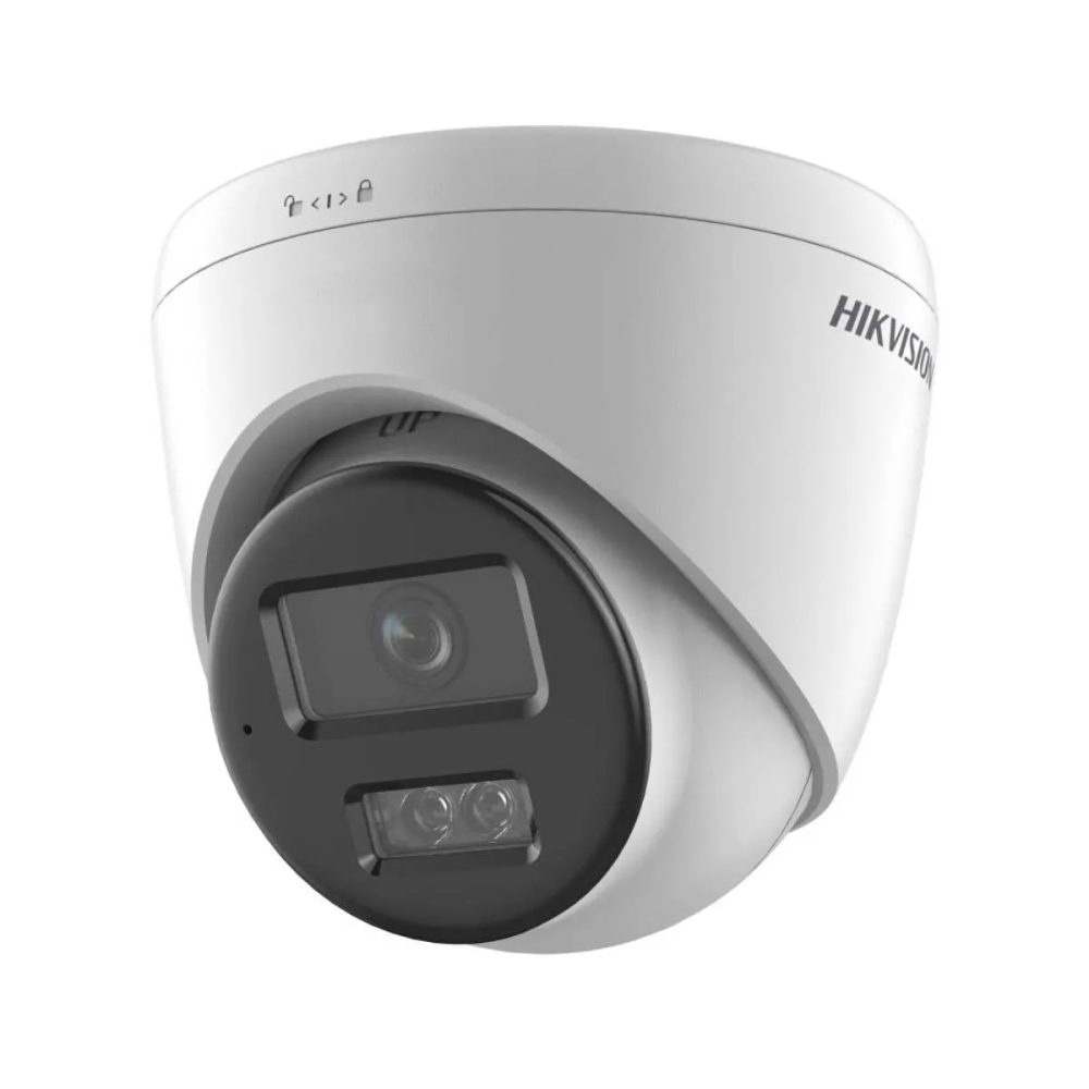 Caméra de Sécurité IP Hikvision Value Turret PoE 8MP 2.8mm Extérieur IP67 - DS-2CD1383G2-LIU(2.8mm)