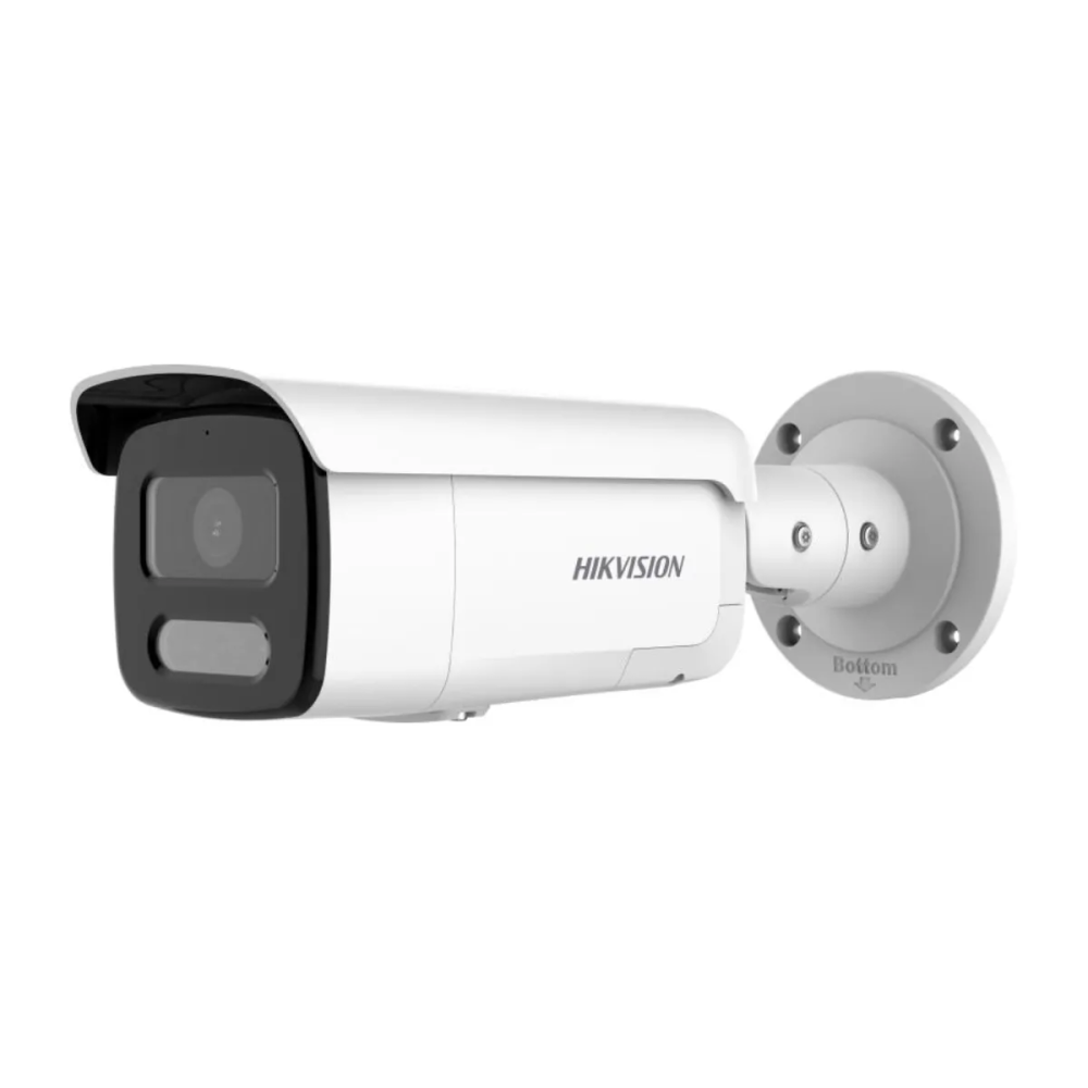 Caméra de Sécurité IP Hikvision Pro Bullet ColorVu PoE 8MP 2,8 mm Extérieur IP67 - DS-2CD2T87G2H-LISU/SL(2,8 mm)(eF)