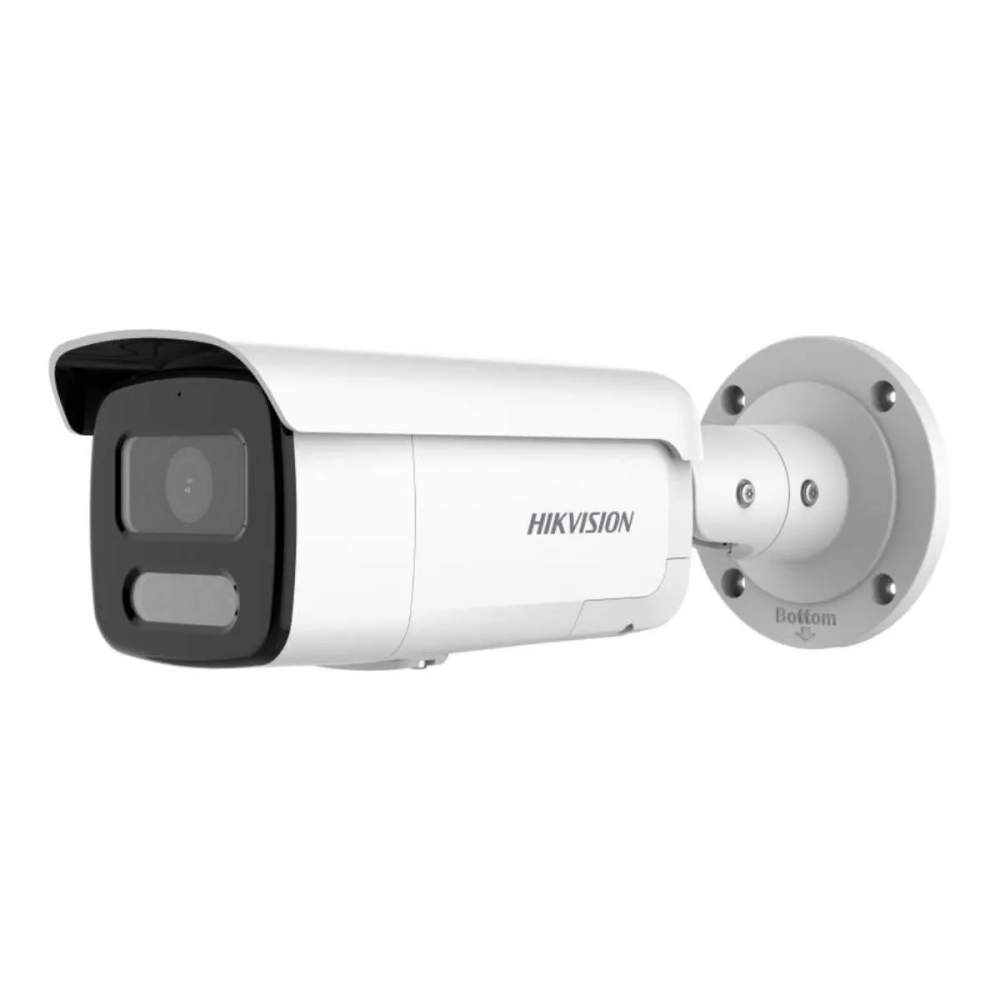Cámara de Seguridad IP Hikvision Pro Bullet ColorVu PoE 4MP 2.8mm Exterior IP67 - DS-2CD2T47G2H-LISU/SL(2.8mm)(eF)