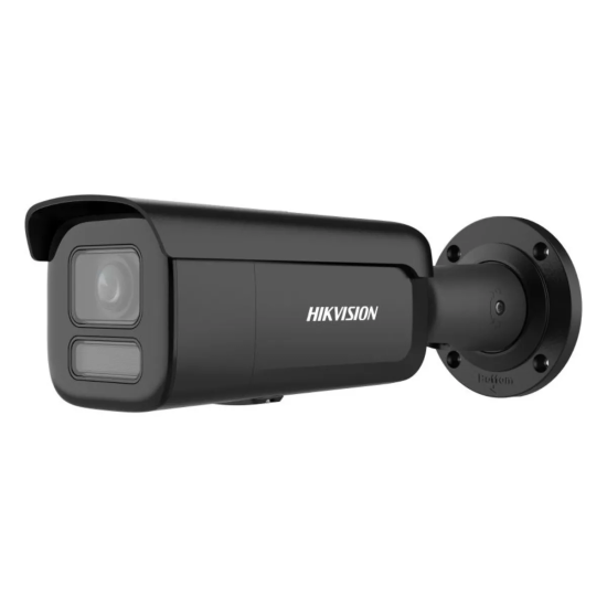 Caméra de Sécurité IP Hikvision Pro Bullet ColorVu PoE 8MP 2.8~12mm Extérieur IP67 - DS-2CD2687G2HT-LIZS(2.8-12)/eF//BLK