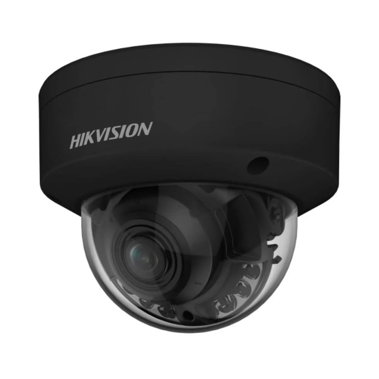 Caméra de Sécurité IP Hikvision Pro Dôme PoE 4MP 2.8-12mm Extérieur IP67 - DS-2CD2747G2HT-LIZS(2.8-12)/eF/BLK