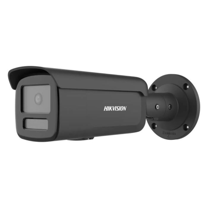 Caméra de Sécurité IP Hikvision Pro Bullet PoE 4MP 2.8mm Extérieure IP67 - DS-2CD2T46G2H-4I(2.8mm)(eF)/BLACK