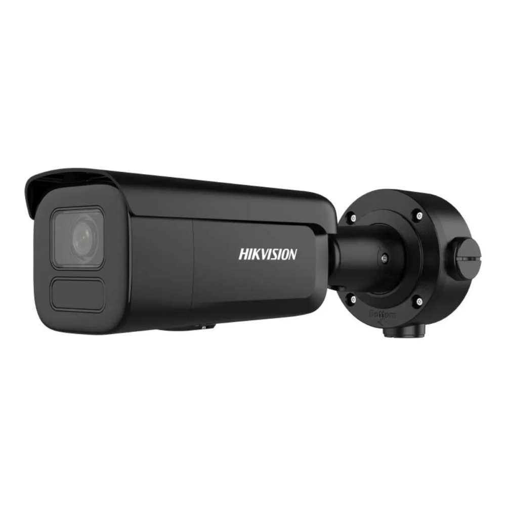 Caméra de Sécurité IP Hikvision Pro Bullet PoE 4MP 2.8-12mm Extérieure IP67 - DS-2CD2646G2HT-IZS(2.8-12)/eF/BLK
