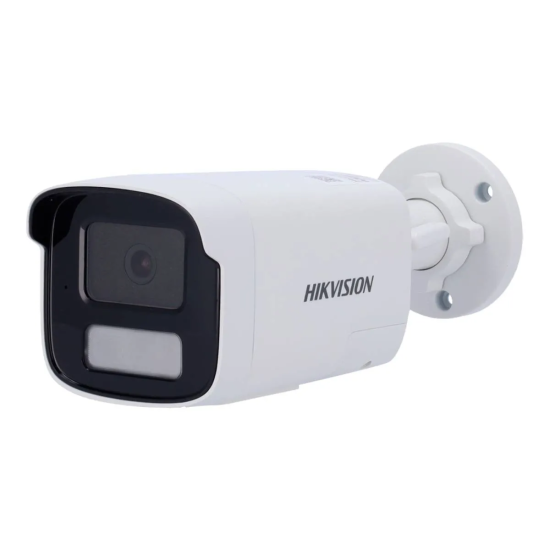 Caméra de Sécurité IP Hikvision Value Bullet PoE 8MP 4mm Extérieure IP67 - DS-2CD1T83G2-LIUF/SL(4mm)