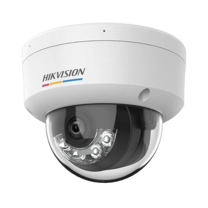 Caméra de Sécurité IP Hikvision Value Dome ColorVu PoE 6MP 2.8mm Extérieure IP67 - DS-2CD1167G2H-LIU(2.8mm)