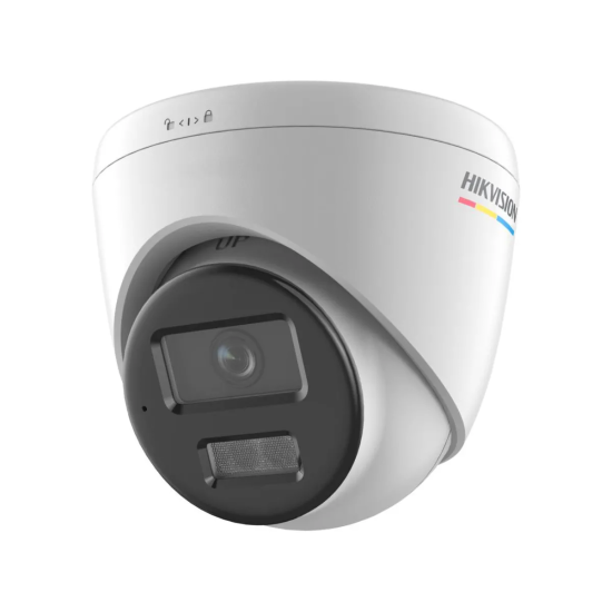 Caméra de Sécurité IP Hikvision Value Turret ColorVu PoE 6MP 2,8mm Extérieur IP67 - DS-2CD1367G2H-LIU(2.8mm)