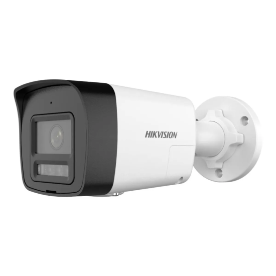 Caméra de Sécurité IP Hikvision Value Bullet PoE 4MP 2.8mm Extérieure IP67 - DS-2CD1043G2-LIUF/SL