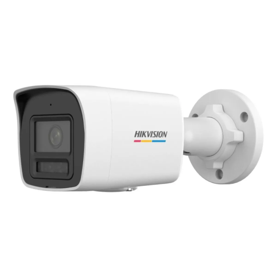 Caméra de Sécurité IP Hikvision Value Bullet ColorVu PoE 6MP 2.8mm Extérieure IP67 - DS-2CD1067G2H-LIU(2.8mm)