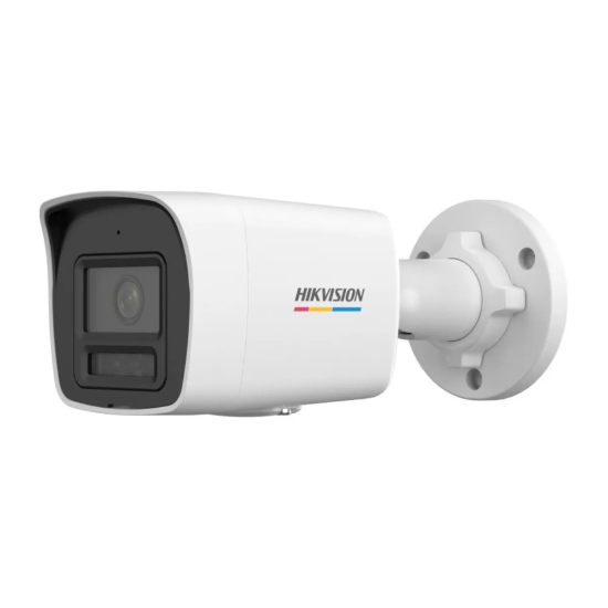 Caméra de Sécurité IP Hikvision Bullet Value ColorVu PoE 4MP 4mm Extérieur IP67 - DS-2CD1047G2H-LIU(4mm)