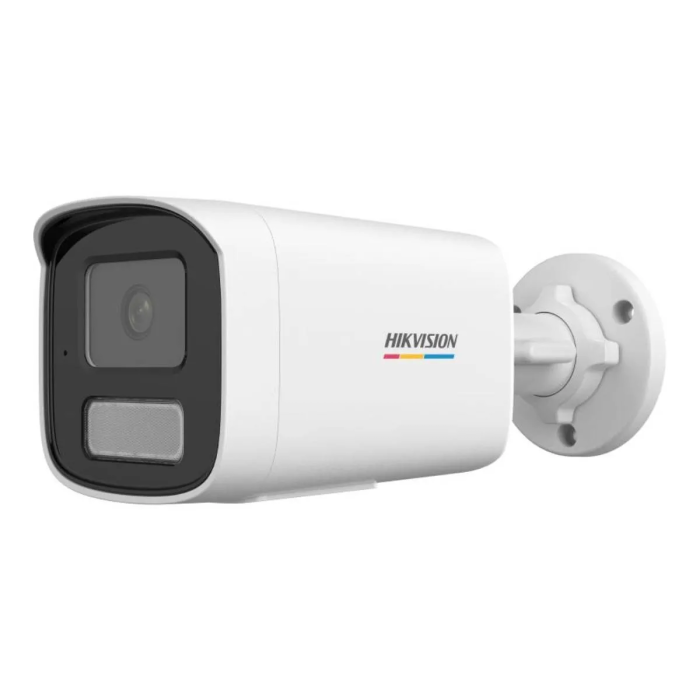 Caméra de Sécurité IP Hikvision Value Bullet PoE 2MP 4mm Extérieure IP67 - DS-2CD1T27G2H-LIU(4mm)