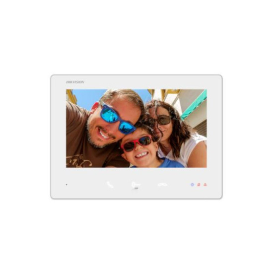 Vidéophone D'Intérieur Hikvision Ds-kh7300ey-te2 4w 1024x600p 7 Pouces Blanc - 305304861